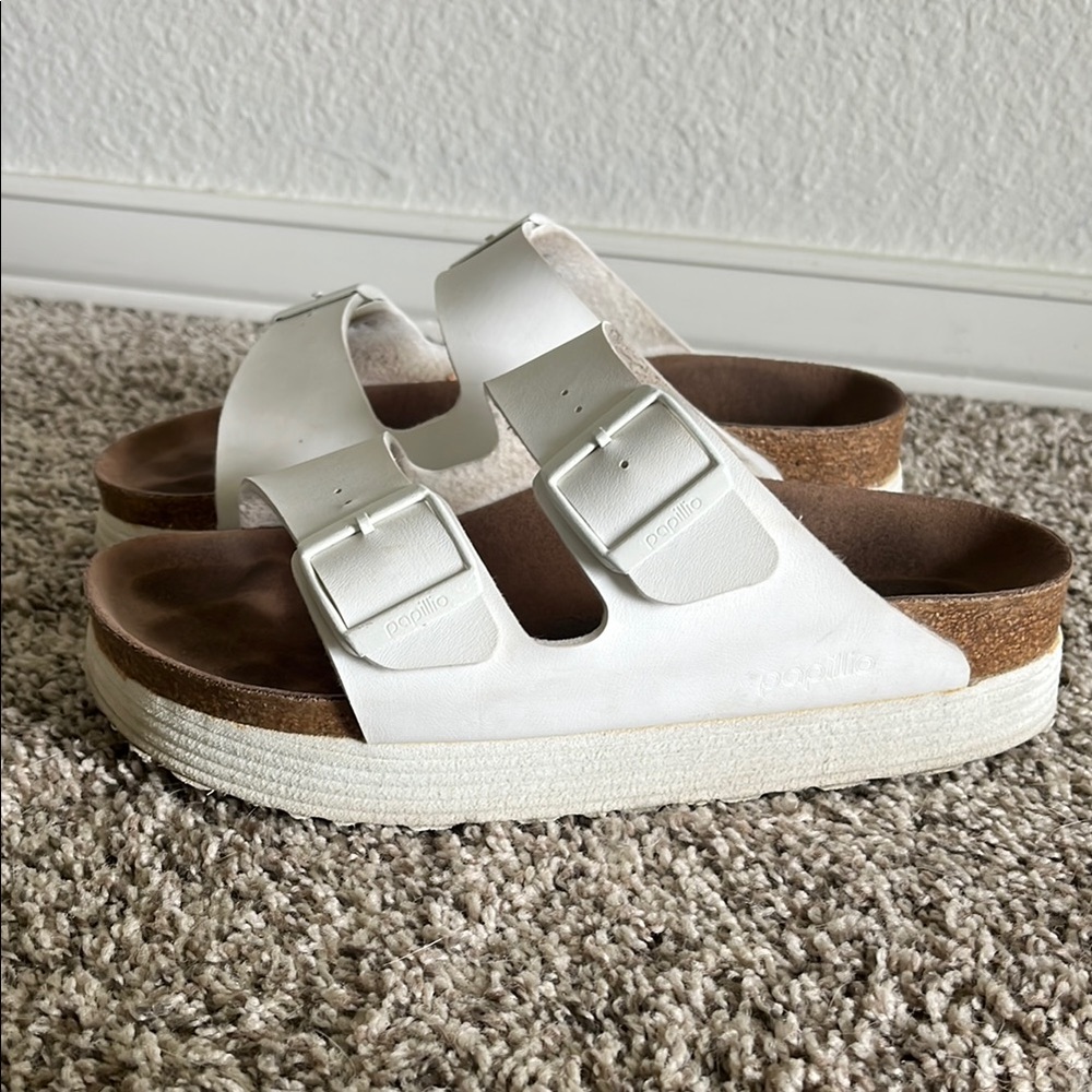 Birkenstock Women's White Sandals
